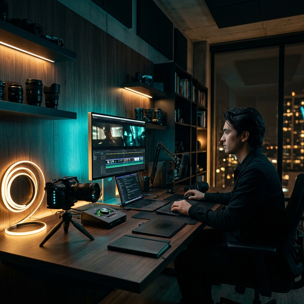 Pixel Pursuit Studio workspace